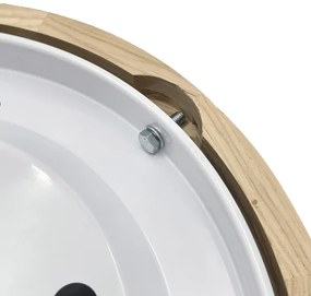 Brilagi - Plafoniera LED CARVALHO LED/20W/230V rovere Ø 27,5 cm