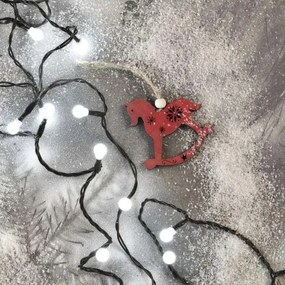 Catena luminosa natalizia LED per esterno 480xLED/8 funzioni 53m bianco freddo IP44