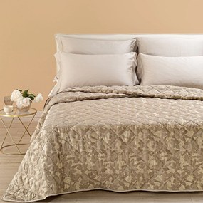 Copriletto Trapuntato in Raso Jacquard Nabucco Matrimoniale