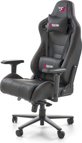 Sedia da ufficio Chavez in nero - H135 cm