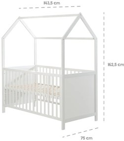 Culla bianca 70x140 cm - Roba