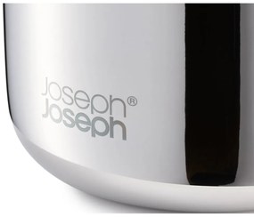 Portaspazzolino in acciaio inox in argento lucido EasyStore Luxe - Joseph Joseph