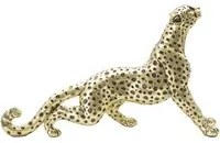 Statua Leopardo Points Seduto 33x7,7x19,5 cm in Poliresina