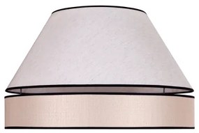 Duolla - Plafoniera AVIGNON 3xE27/15W/230V diametro 60 cm beige