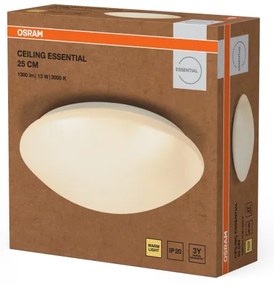 Osram - Plafoniera LED ESSENTIAL LED/13W/230V Ø 25 cm bianca