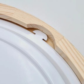 Plafoniera bagno NATURAL 2xE27/15W/230V IP54 pino Ø 27 cm