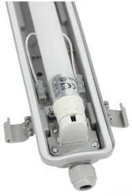 Lampada fluorescente tecnica LED T8 1xG13/18W/230V 4000K IP65 128 cm