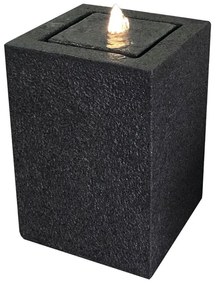 Fontana decorativa in cemento H 46 cm, 32.5 x 32.5 cm