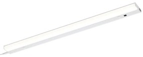 Lampada da parete a LED bianca (lunghezza 77 cm) Simeo - Trio