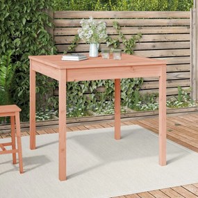 Tavolo da giardino 82,5x82,5x76 cm in legno massello di douglas