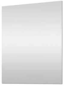 Specchio bagno 70x90 cm a filo lucido con installazione reversibile