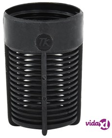 vidaXL Tubo di Aspirazione con Raccordi in Ottone Nero 1" 4 m in PVC