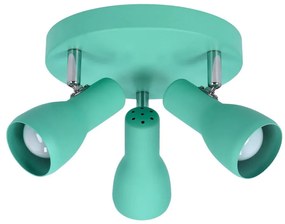 Luce Spot PICARDO 3xE14/40W/230V turchese