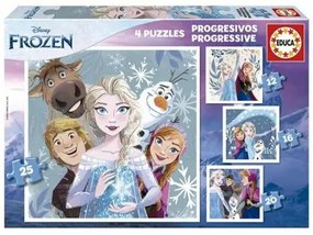 Puzzle Frozen Difficoltà progressive