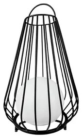 Evesham Outdoor Lantern Large Black - DybergLarsen