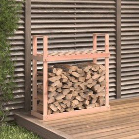 Portalegna 110x35x108,5 Cm İn Legno Massello Di Douglas /