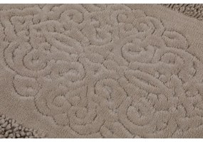 SET 2x Tappeto bagno PIANTE 60x100 cm marrone