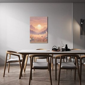 Quadro su tela – Prato di montagna