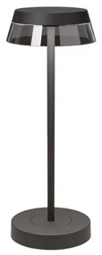 Redo 90312 - Lampada da tavolo LED dimmerabile ILUNA LED/2,5W/5V 3000 mAh IP65 nero