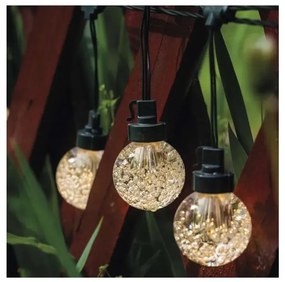 Catena decorativa da esterno LED 20xLED/12,6m IP44 bianco caldo