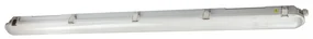 Plafoniera LED Stagna 150cm 55W, CCT, 8.800lm (160lm/W) - PHILIPS CERTA Drive Colore Bianco Variabile CCT