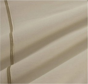 Set copripiumino e federa beige in cotone renforcé per letto matrimoniale ed esteso con lenzuolo incluso/6 pezzi 240x220 cm Calm of Lines – Mila Home Luxury