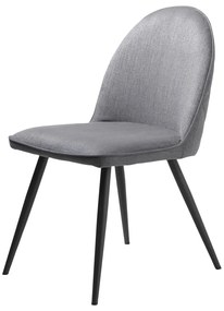 Sedia da pranzo grigia Minto grey - Unique Furniture