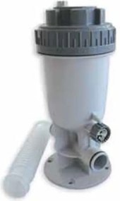 Dispenser per cloro per piscine per 4 pastiglie