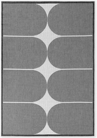 Tappeto rotondo reversibile da interno-esterno Bowen