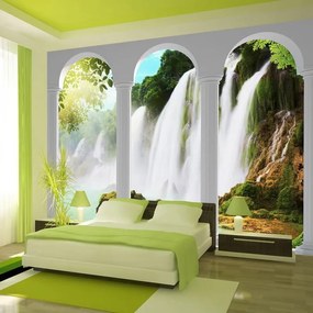 Fotomurale adesivo  Waterfall  Larghezza x Altezza Home decor 392x280