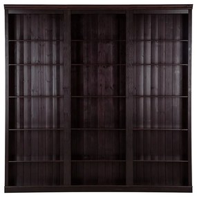 Libreria in legno di pino marrone 222x223 cm Anita - Støraa
