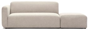 Kave Home - Divano modulare Neom 2 posti beige 244 cm