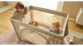 Lionelo - Lettino da viaggio LAURA Beige Sabbia