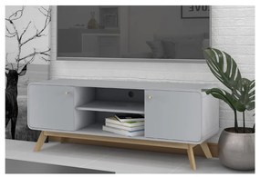 Mobile TV grigio 140x53 cm Caitlin - Støraa