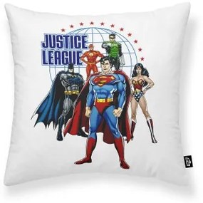 Fodera per cuscino Justice League Bianco 45 x 45 cm