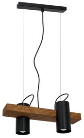 Lampadario a sospensione con filo GUDRUN 2xE27/60W/230V