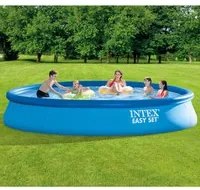 INTEX Piscina Easy Set con Sistema di Filtri 457x84 cm