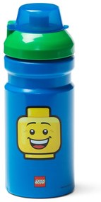 Borraccia blu con coperchio verde , 390 ml Iconic - LEGO®