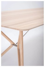 Tavolo da pranzo con piano in rovere 220x90 cm Tink - Gazzda