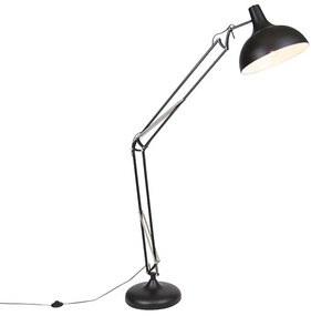 Lampada da terra intelligente nera regolabile con Wi-Fi A60 - Hobby