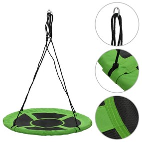 Altalena 110 Cm 100 Kg Verde /