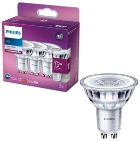 SET 3x Lampadina LED Philips PAR16 GU10/3,5W/230V 4000K
