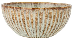 Ciotolina da portata e per la frutta blu e beige in gres 200 ml Fleur – Bloomingville