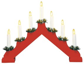 Decorazione luminosa natalizia rossa Ola - Markslöjd