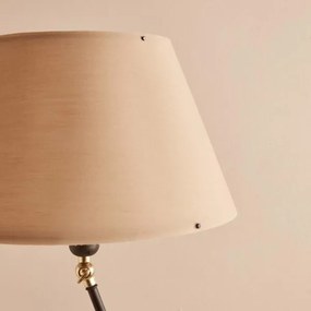 Lampada da terra AYD 1xE27/40W/230V nero/marrone