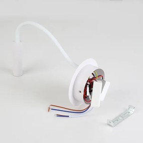 Brilagi - LED Lampada flessibile da muro con porta USB MAYA LED/3W/230V bianco