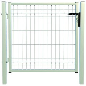 Cancelletto FERRO BULLONI Lario bianco in acciaio H 100 x L 100 cm