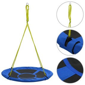Altalena 110 Cm 100 Kg Blu /