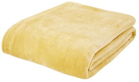Copriletto giallo 200x240 cm Raschel - Catherine Lansfield