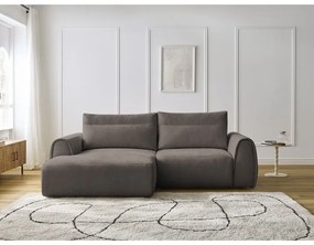 Divano angolare marrone Aden – Bobochic Paris